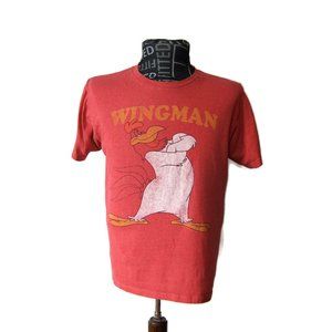 Vintage 90s Foghorn Leghorn Looney Tunes Wingman Rooster T-Shirt Men's Size Med